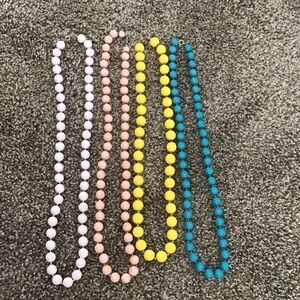 Colorful Beaded Necklace Set